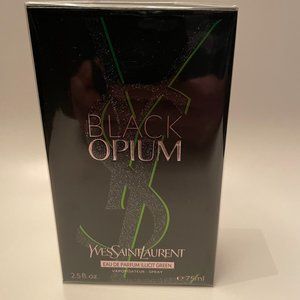 YSL Black Opium eau de parfum illicit Green NWT Sealed 2.5oz
